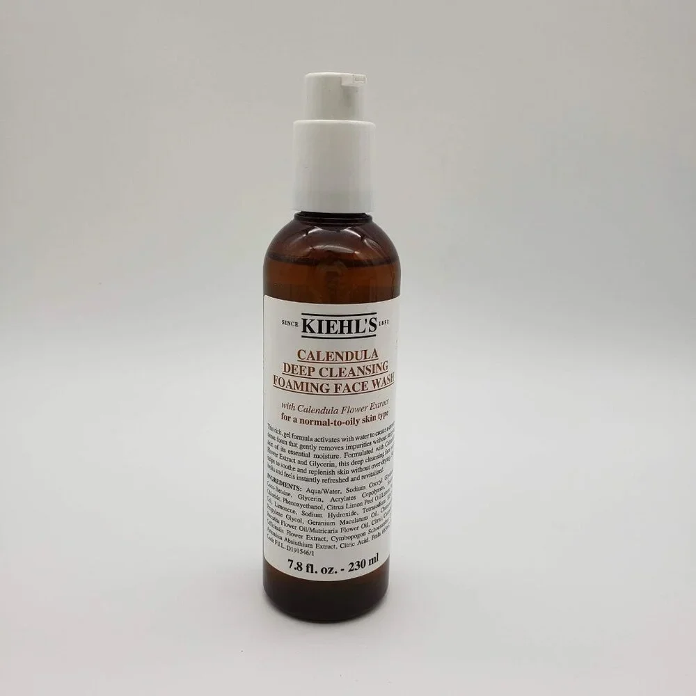 Kiehl's Since 1852 Calendula Deep Cleansing Foaming Face Wash | 230ml | NEW
